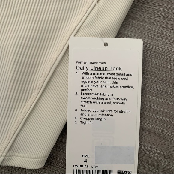 Lululemon Daily Line Up Tank - Picture 3 of 5